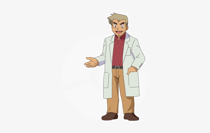 Being Charismatic And Popular, Professor Oak Often - Okido Pokemon, transparent png