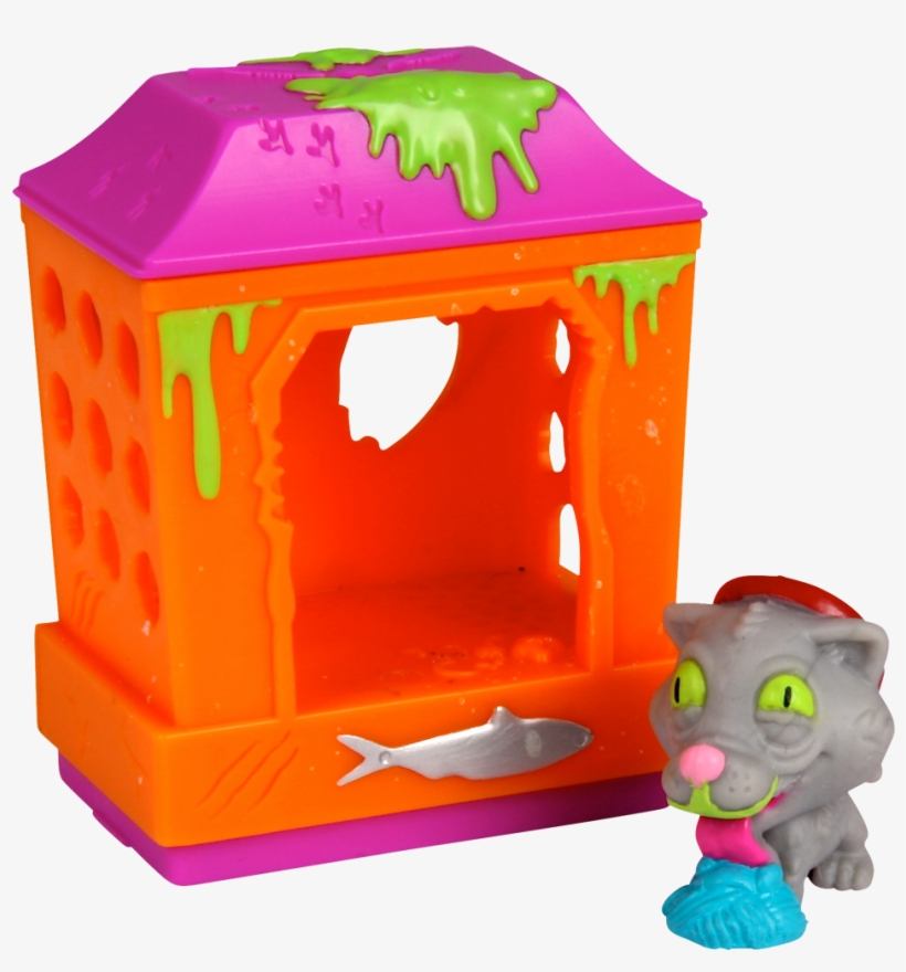 The Ugglys Pet Shop Gross Homes, Spittin Kitten, , - Ugglys Pet Shop - Pet Store - 19414 - New, transparent png