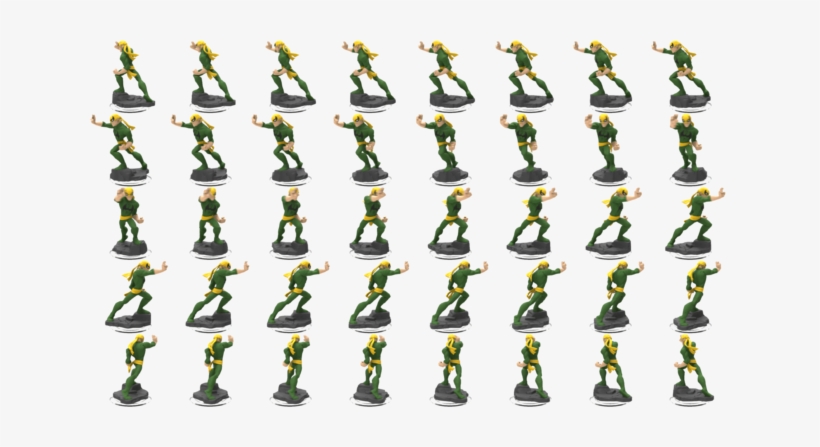 Iron Fist Sprite - Disney Infinity, transparent png