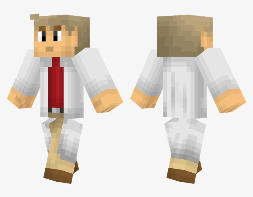 Professor Oak - Pokemon Professor Minecraft Skin, transparent png