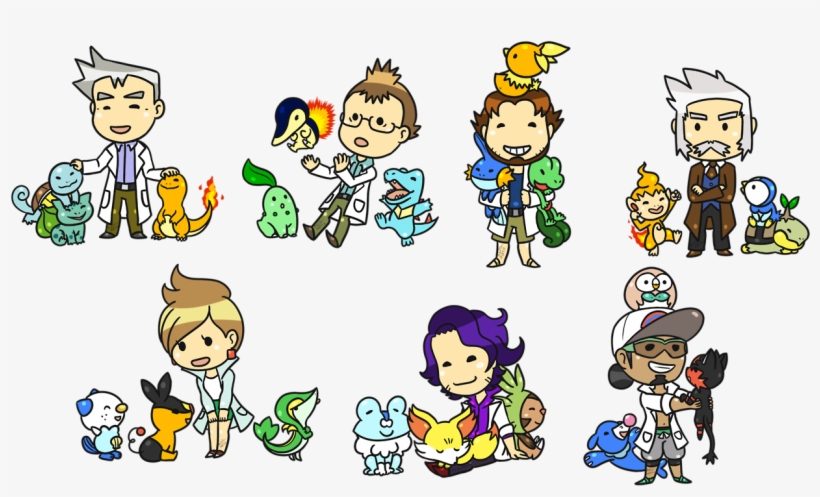 Kanto Regional Professor ▸ [ Oak - Cartoon, transparent png