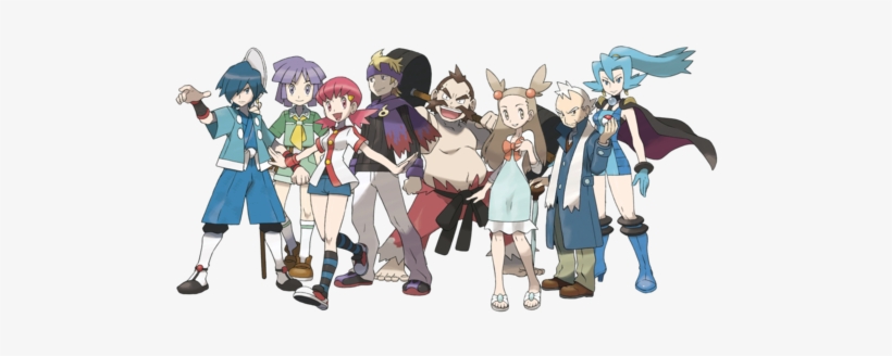 There Are Other Various Characters, From The Gym Leaders - Johto Gym Leaders, transparent png