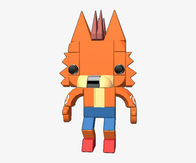 Crash Bandicoot Number - Cartoon, transparent png
