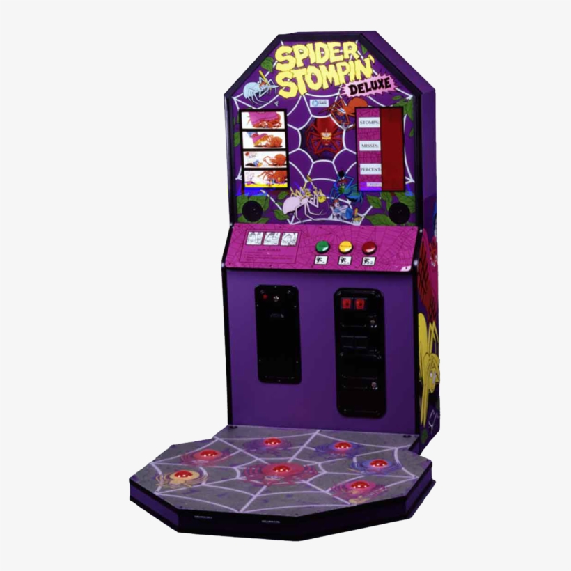 Spider Stomp Arcade Game, transparent png