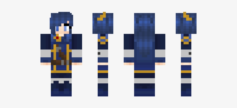 Minecraft Skin Lucina - Axialmatt Minecraft Skin, transparent png