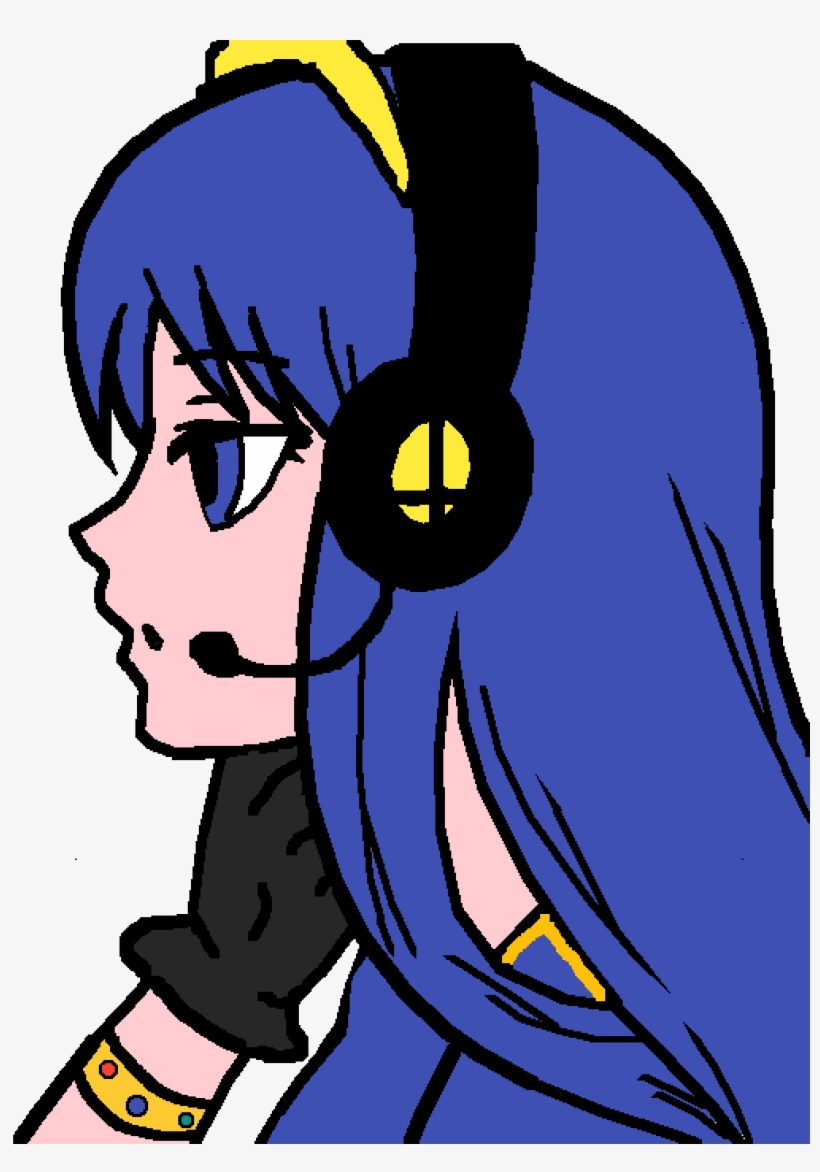 Lucina - Jacksepticeye Art As A Girl, transparent png