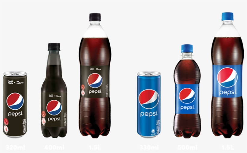 Pepsi Regular - Pepsi Black Bottle Malaysia, transparent png