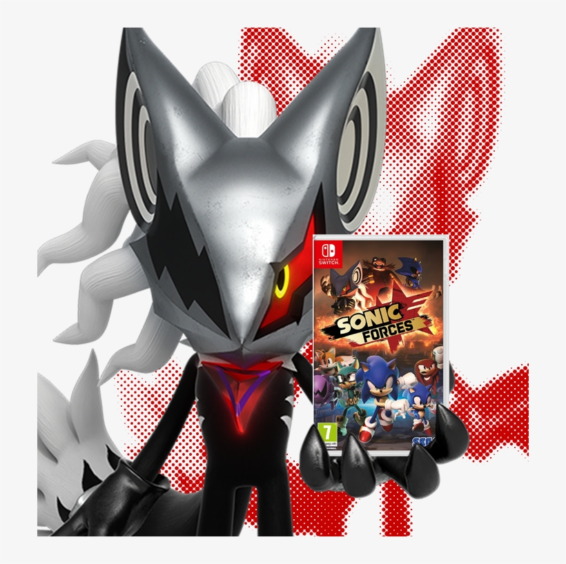 Your Chuck E Cheese Sweep - Sonic Forces (nintendo Switch), transparent png