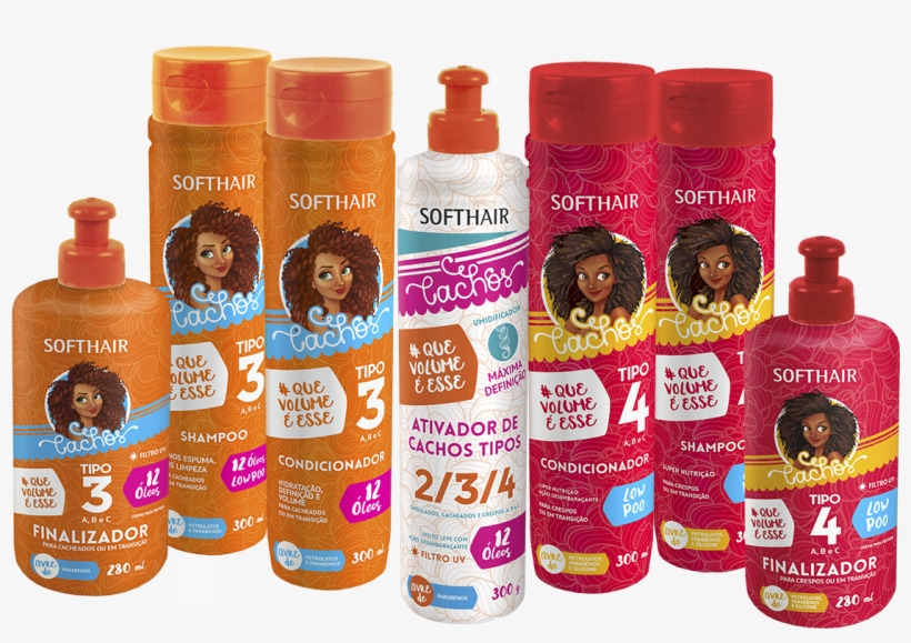 Linha Cachos Complet - Linha Cachos Soft Hair, transparent png