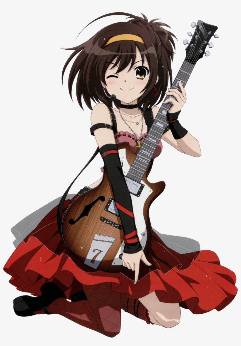 Suzumiya Haruhi, Official Art - Melancholy Of Haruhi Suzumiya Tumblr Transparent, transparent png