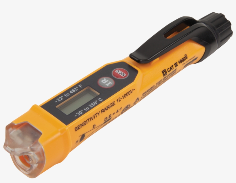 Png Ncvt4ir - Klein Tools - Non-contact Volt Tester/thermometer, transparent png