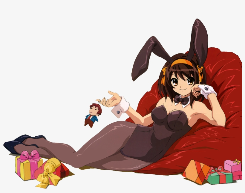 Mikuru Asahina Kyon Costume Mammal Vertebrate Cartoon - Haruhi Suzumiya, transparent png