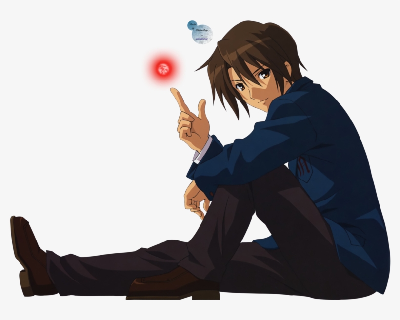 The Melancholy Of Haruhi Suzumiya Images Itsuki Koizumi - Itsuki Haruhi Suzumiya Et Kyon, transparent png