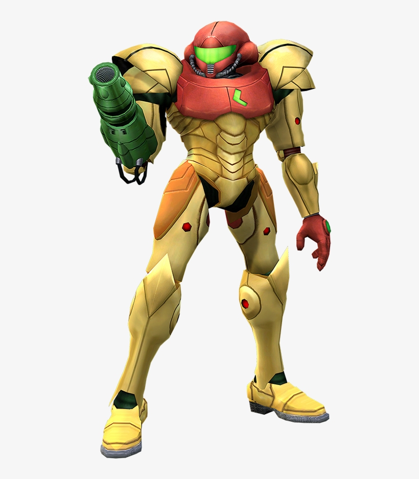 Melee Samus Png - Metroid, transparent png