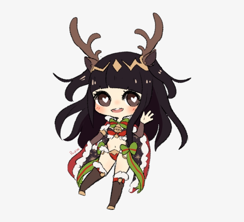 Doodled Tharja's Christmas Outfit - Fire Emblem Heroes Christmas Lissa Memes, transparent png