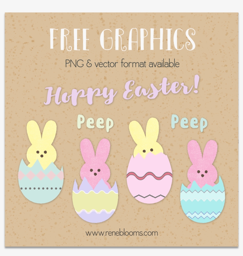 Easter Peeps Free Graphics Vector - Domestic Rabbit, transparent png