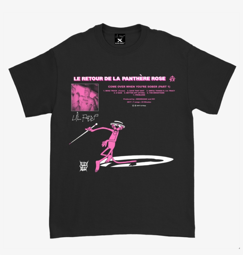 Lil Peep Alien Body Return Of The Pink Panther Remix - Lil Peep X Alien Body, transparent png
