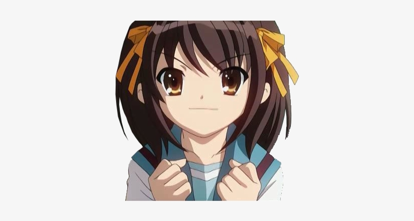 Lien Direct, 2017/36/6/1504967509 Sticker Haruhi Yes - Melancholy Of Haruhi Suzumiya, transparent png