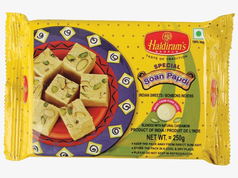 Haldirams 8-htspt - Soan Papdi, transparent png