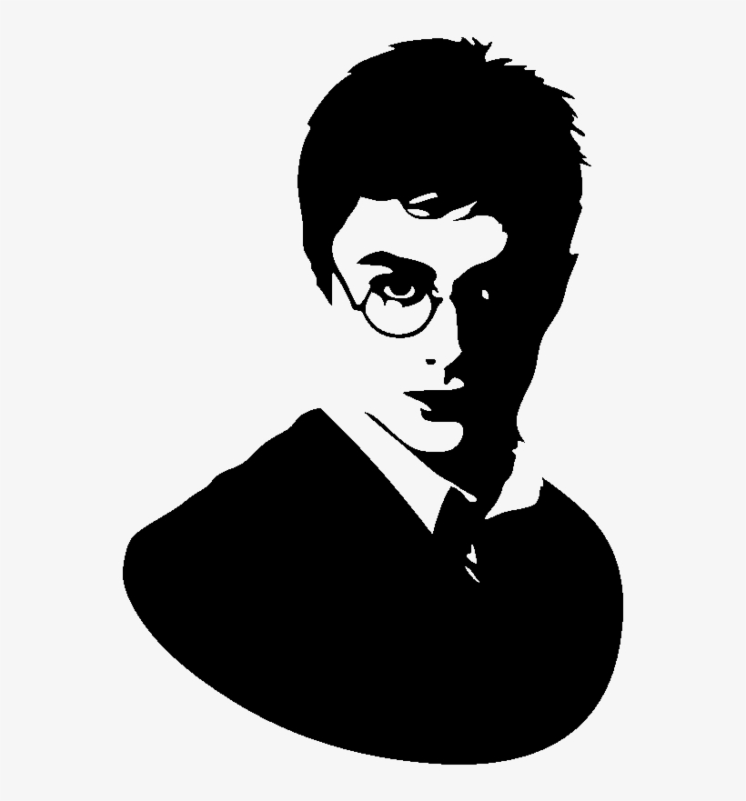 Harry Potter Silurysd - Harry Potter Silhouette Drawing, transparent png