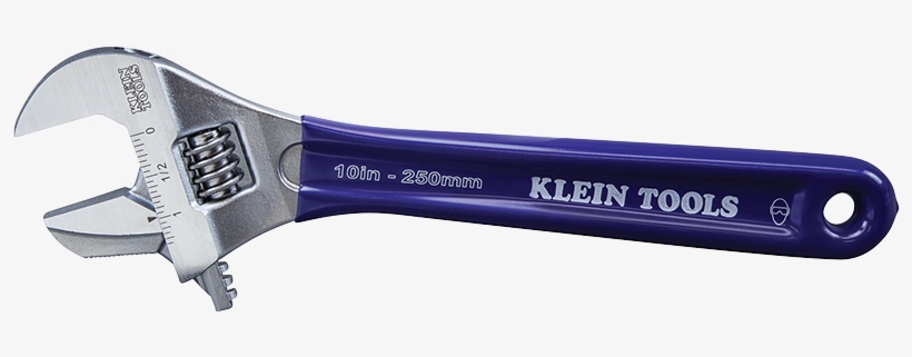 Png D86930 - Klein 10 Crescent Wrench, transparent png