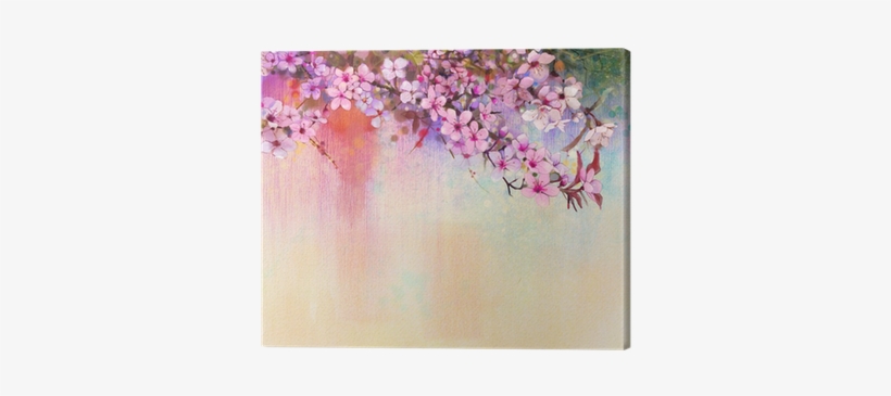 Watercolor Painting Cherry Blossoms - Cherry Blossom Painting Flowers In Acrylic, transparent png