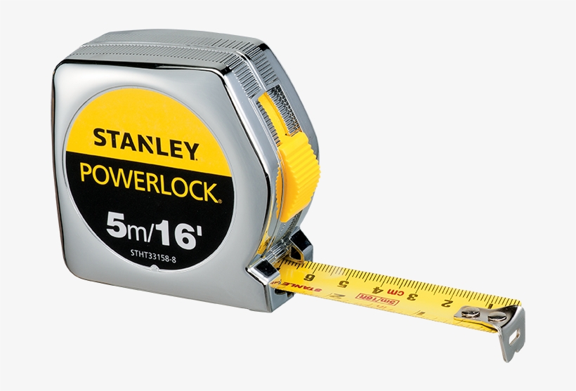 Tape Measure Powerlock - معدات البناء اليدوية, transparent png