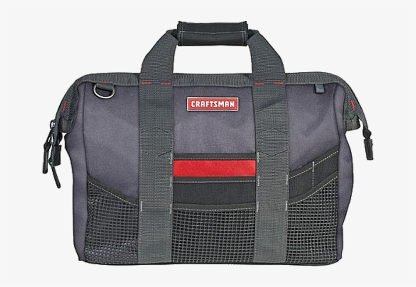 Custom Leather Big Mouth Tool Bag - Portable Products Inc. 81028 Craftsman Large Mouth, transparent png