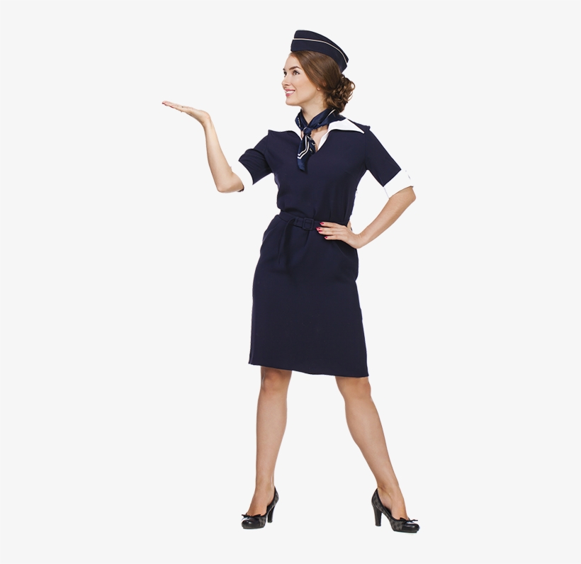 Plane Leaves - Flight Attendant, transparent png