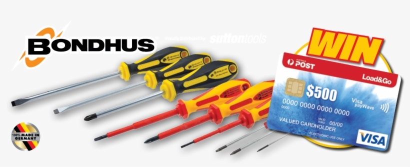 Purchase Any Bondhus Screwdriver Set From Unanderra - Unanderra, transparent png