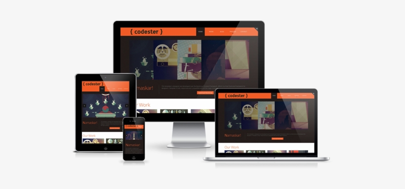 Codester Free Responsive Html5 Templates - Bootstrap Web Design Html Css, transparent png
