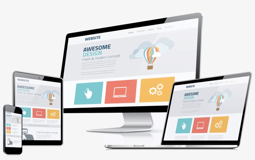 10 Pages Responsive Website Buy Online - Website Designing, transparent png
