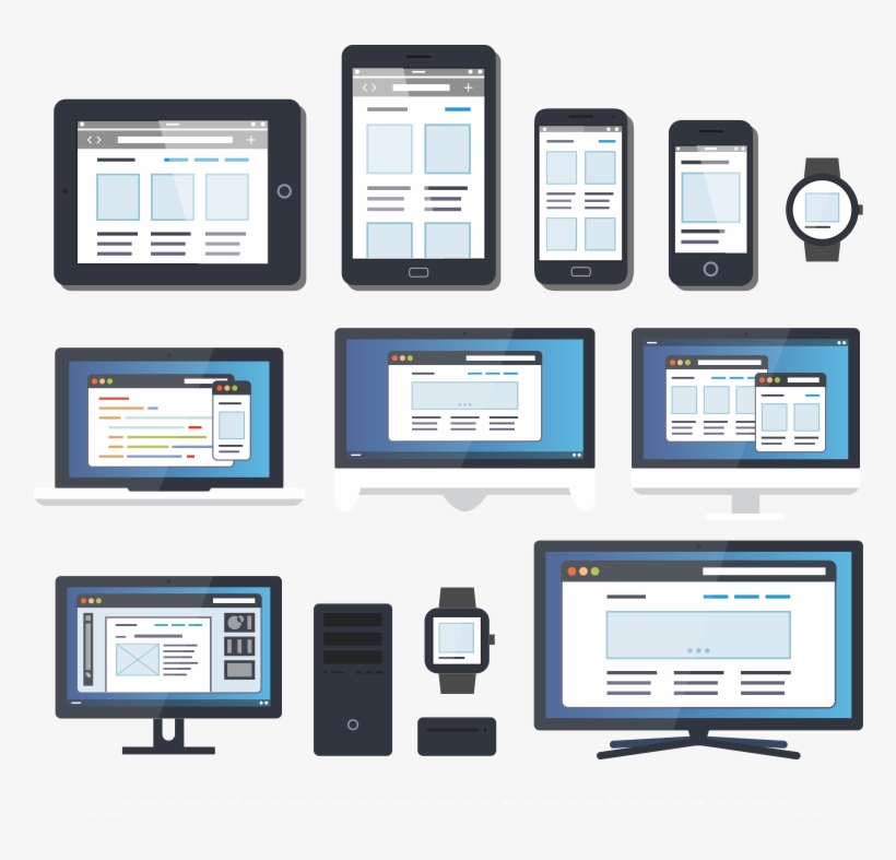 Responsive Website Design - Responsive Web Design, transparent png