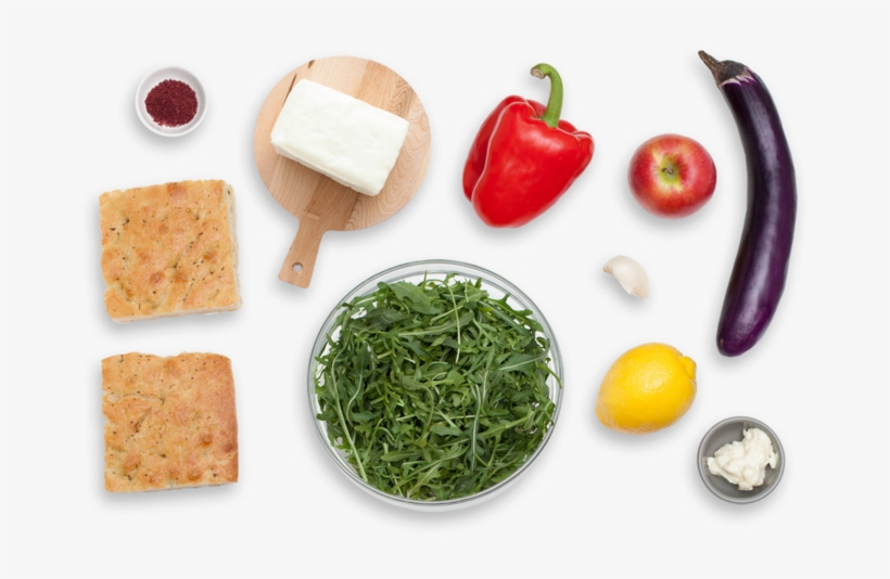 Seared Halloumi Sandwiches On Focaccia With Roasted - Bird's Eye Chili, transparent png