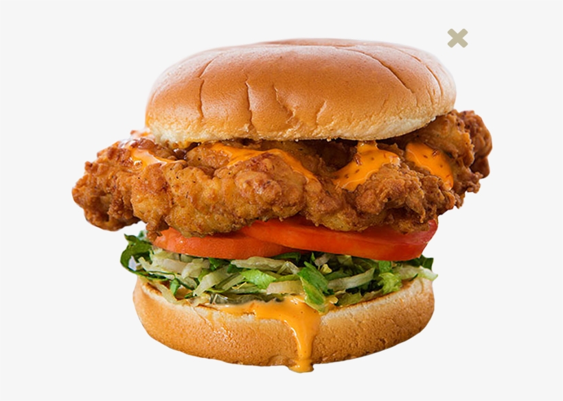 Chicken Sandwich Photo - Golden Fried Chicken Sandwich Habit, transparent png