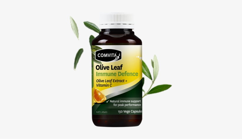 Olive Leaf Immune Defence Capsules - Comvita Olive Leaf Extract Capsules Medi Olive 66, transparent png