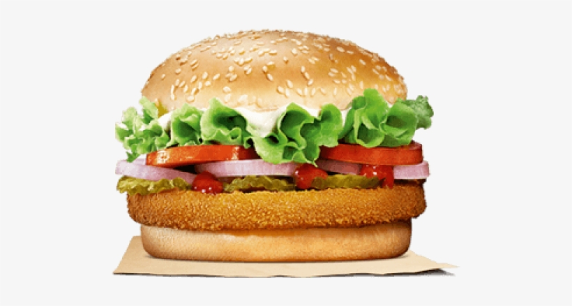 Burger King Veggie Burger, transparent png