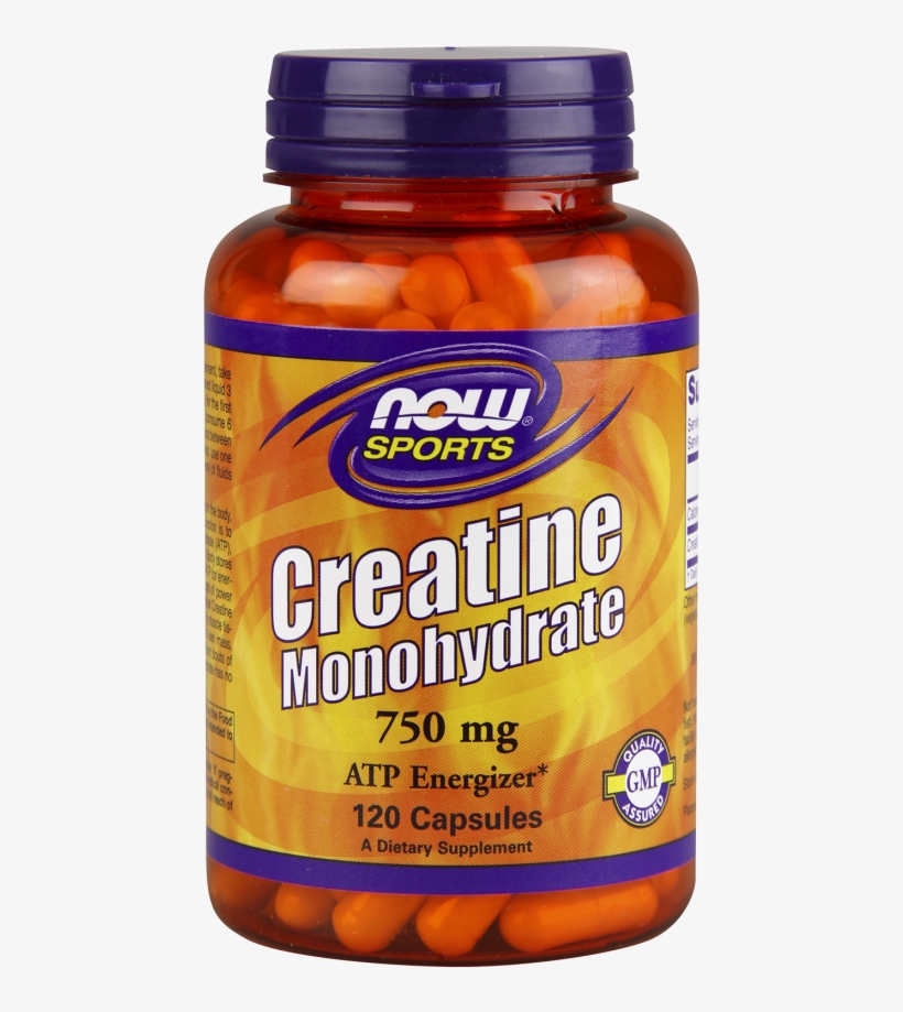 Creatine Monohydrate 750 Mg Capsules - Now Foods Creatine Monohydrate - 1200 Mg - 150 Tabs, transparent png