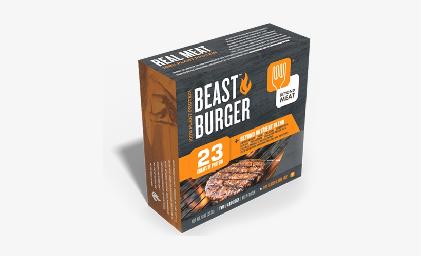 Here's A Raritya Veggie Burger That's Moist And Dense - Beyond Meat Beast Burger, transparent png