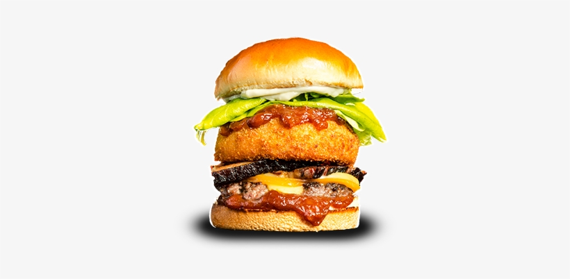 Smokehouse - Freshman 15 Bulldog Burger, transparent png