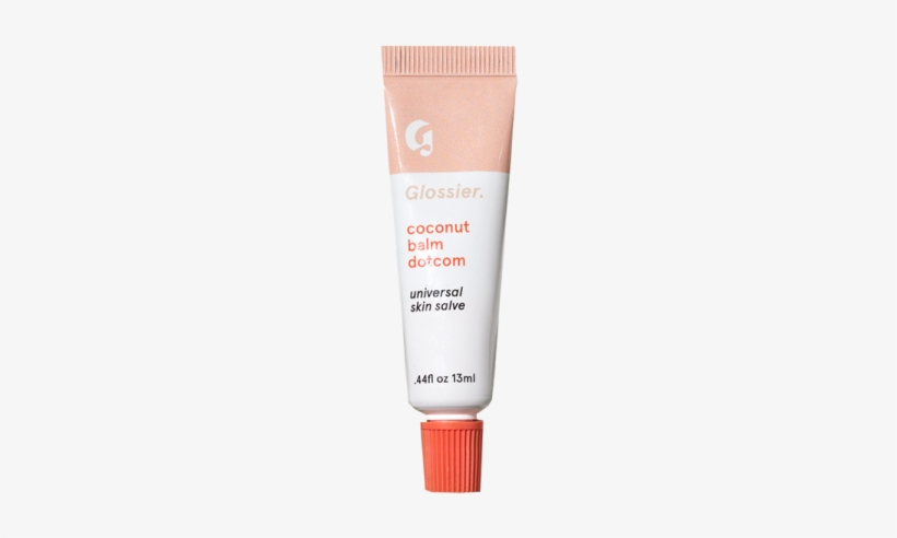 Glossier Coconut Balm Pink White Polyvore Moodboard - Glossier Coconut Balm Dotcom Png, transparent png