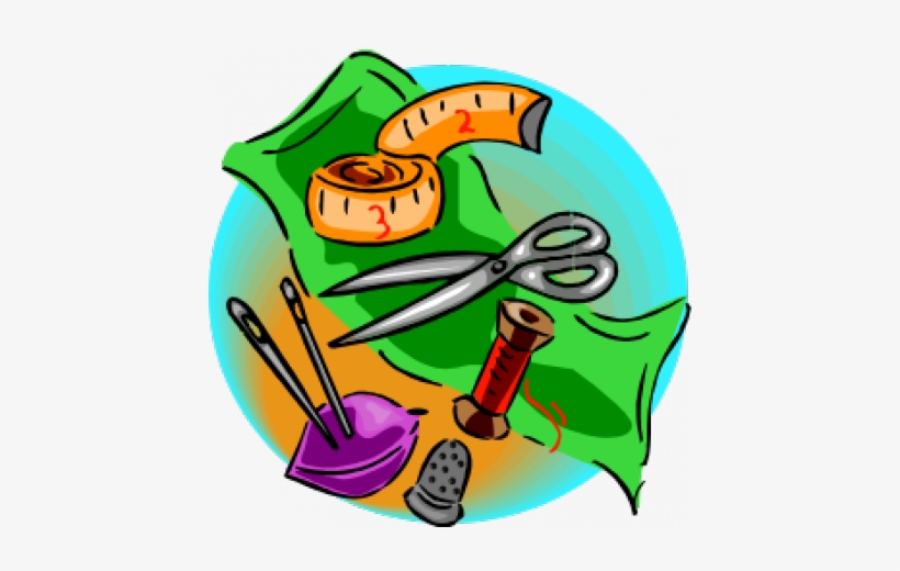 Handicrafts - Sewing Tools Clip Art, transparent png