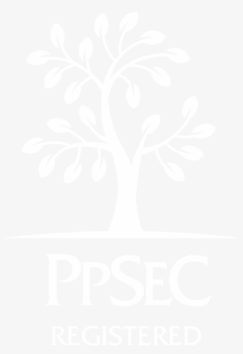 Ppsec Registered Logo Black And White - Ps4 Logo White Transparent, transparent png