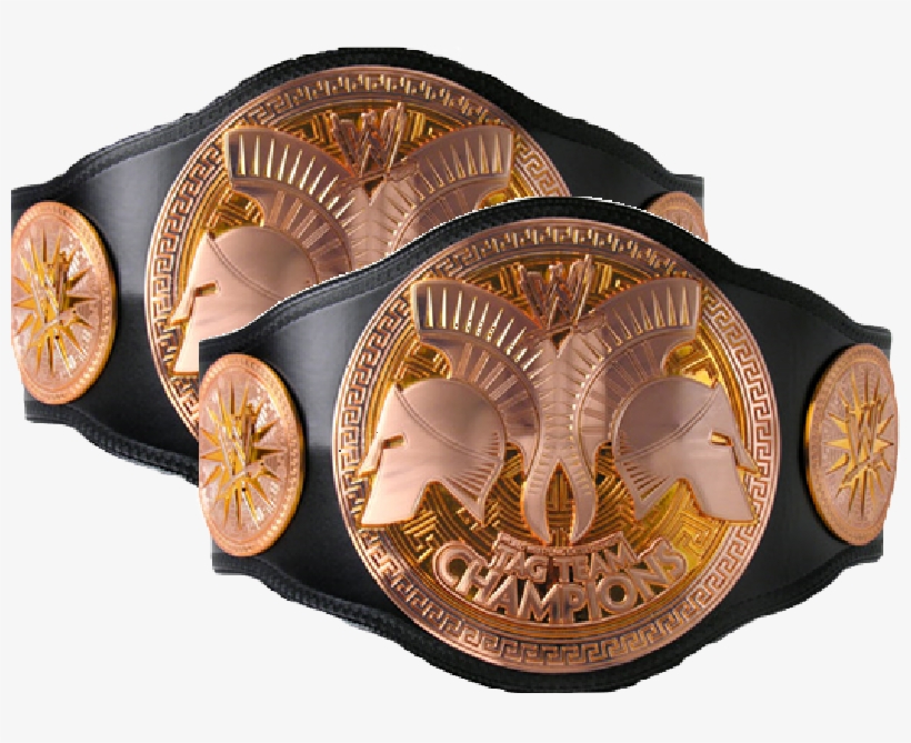 Wwe Tag Team Belts - Wwe Tag Team Titles Png, transparent png