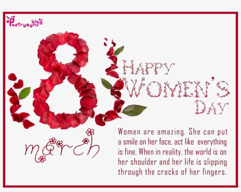 8 March Png Image Hd - International Womens Day 2017, transparent png