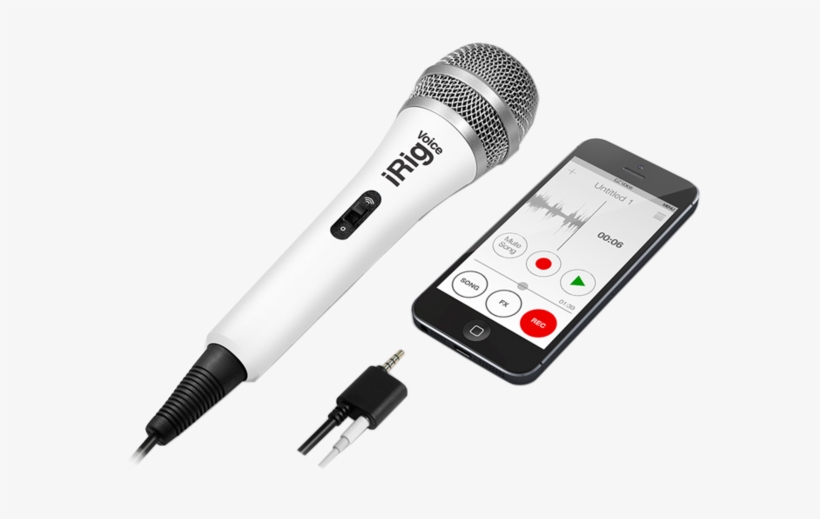 Ik Multimedia Irig Voice - Green, transparent png