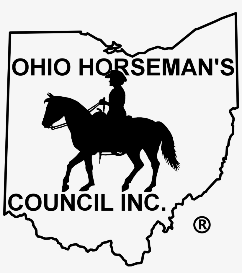 Ohc Logo Registered 1477 X 1600px - Ohio Horseman Council, transparent png