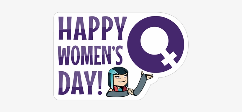 Transparent Png Sticker - International Womens Day Stickers, transparent png