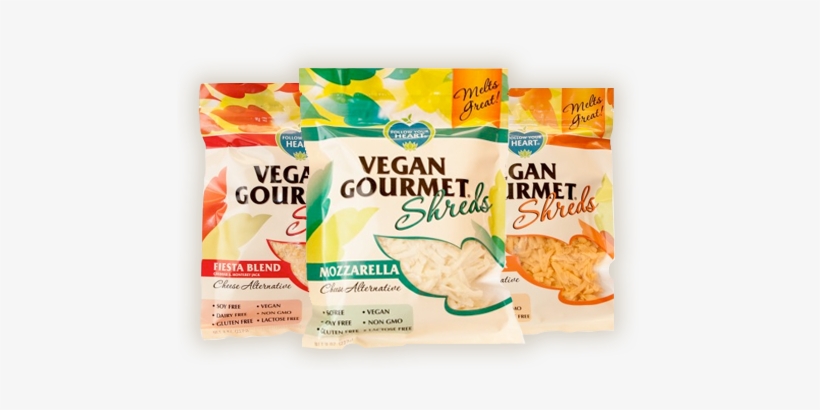 Just How Healthy Are Vegan Burgers Other Vegan 'meats' - Follow Your Heart Shredded & Grated Vegan Cheese-, transparent png