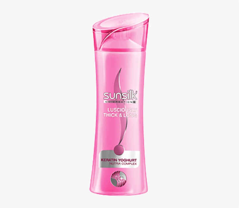 Sunsilk Shampoo Keratin Buy Online At Best Price In - Sunsilk Lusciously Thick & Long Shampoo, transparent png